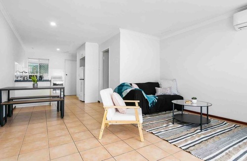 Bicton Apartment | Coastal Charm: 2BR by River & Beach