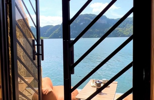 Air Hangat Boat Rental | Coconest TWO: Floating Geodesic Dome Waterstay on a UNESCO Site