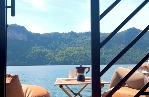 Air Hangat Boat Rental | Coconest TWO: Floating Geodesic Dome Waterstay on a UNESCO Site