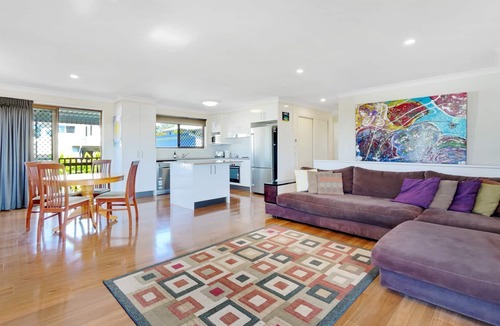 Dicky Beach House | Dicky Beach House with Pool - pets welcome!