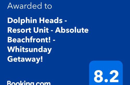 Dolphin Heads Apartment | Dolphin Heads - Resort Unit - Absolute Beachfront! - Whitsunday Getaway!