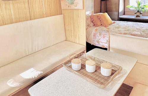 Rye House | Elizabeth the spacious retro caravan. Sleeps 6 | Rye, Mornington Peninsula