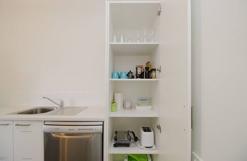 Falcon Apartment | Estuary Waterfront - Upstairs with a small Balcony