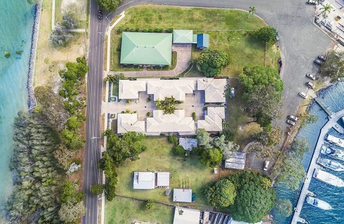 Tin Can Bay House | Exceptional modern three bedroom townhouse with water on both sides.