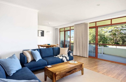 Mollymook Beach Apartment | Fathoms 10 - Watch the ocean from the couch.