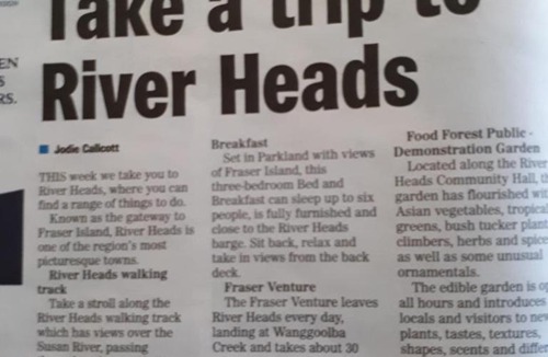 River Heads Bed & Breakfast | Fraser Views bed and breakfast