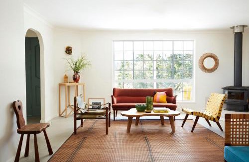 Myocum House | Hidden Byron - designer hinterland oasis with pool, fireplace and firepit