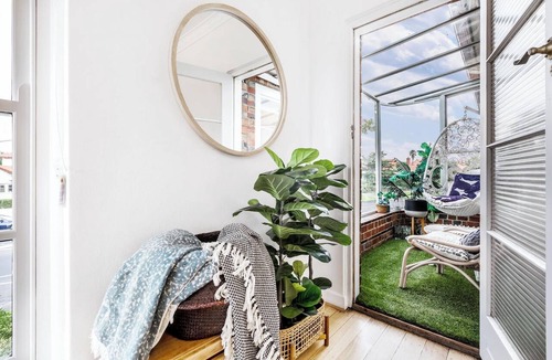 Williamstown Condo | Historic beachfront apartment with bay views