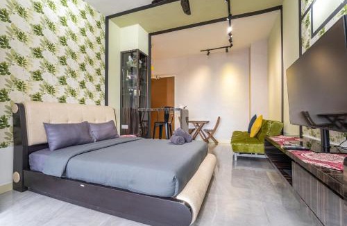 Taman Melaka Raya Apartment | Imperio A2213 Studio Bathtud Netflix Parking