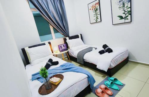 Sepang Apartment | KLIA Ehsan Residence Pool View 8 PAX Air-Con Home