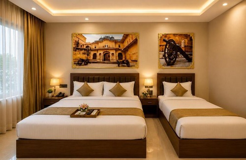 Amer Fort Road Hotel | Lime Tree Hotel & Banquet Jal Mahal Jaipur