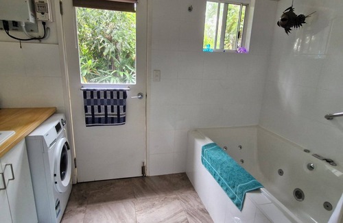 Noosa North Shore House | MARGARITAVILLE Unique tropical surf/fishing beach retreat. Pet/Family friendly!