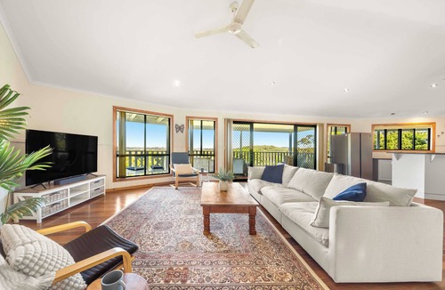 Maroochy River House | Maroochy River Treetop Retreat, Dog-Friendly