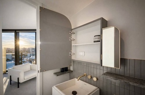 Southbank Apartment | Melbourne Mid-Century Sub-Penthouse, Pool+Sauna