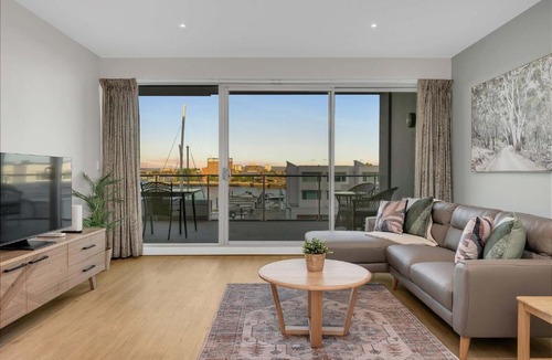 New Port Apartment | Modern Seaview by Host Solutions