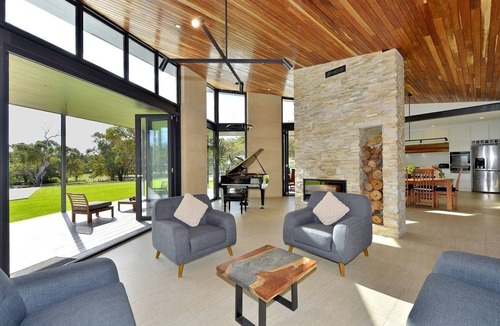 Herron House | Peaceful Country Escape | Pool Spa Fireplace