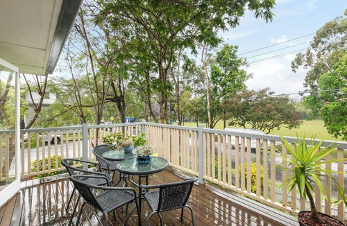 Toowong House | Peaceful Park-View Cottage Vibe Upper-Level Living