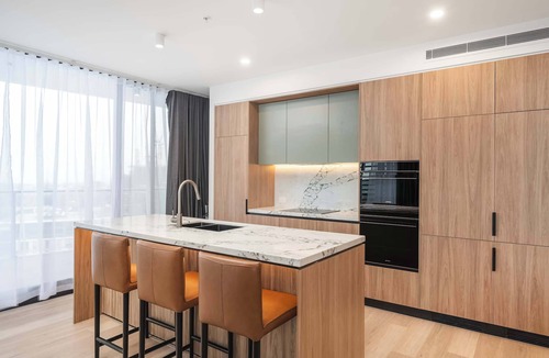 Newcastle West Apartment | Prestige 2BR Stay w/Ocean Views, Rooftop & Cinema