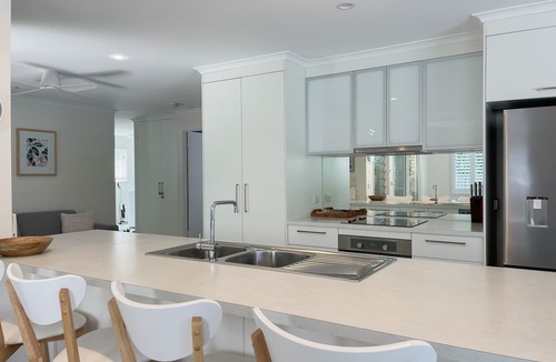 Coolum Beach House | relax poolside, stroll to the beach, dog friendly