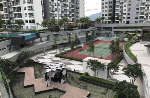 Kampung Batu Uban Apartment | Scandinavian Studio Suite Queensbay Mall Penang