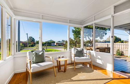 Portarlington House | Seaside Chic: stylish, private, conveniently located, minutes from beach/town