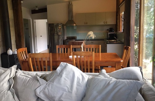 Bellbrae Cabin | Secluded three bedroom mud brick cabin adjacent to the Great Otway National Park