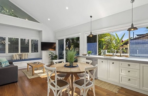 Sawtell Villa | Situated just steps from the beach, this luxurious accommodation offers premium location and more