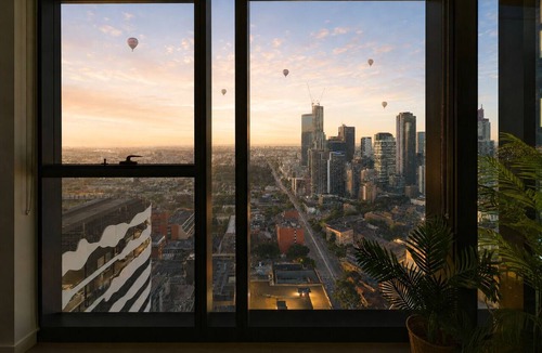 Carlton South Apartment | Sky-High 2BR/2BTH + 19F Panoramic CBD Views