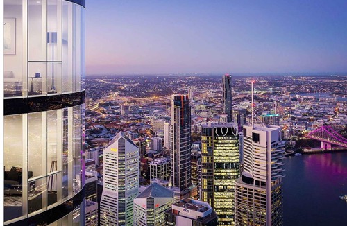 Brisbane Central Business District Hotel | Snappy Convenient 1 BR. Lights View Brisbane CBD