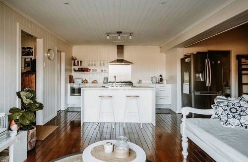 Woolooman Cottage | Stunning Cabin with Fireplace Perfect for a Weekend Getaway from Brisbane