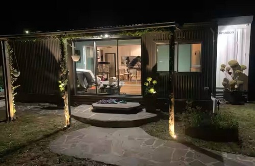 Blackwood House | The Container House and Sauna 1 hour west of Melbourne in Blackwood, Victoria