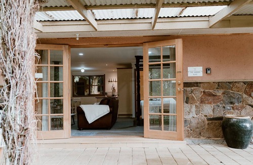 The Patch House | The Garden Suite - with spa and fireplace