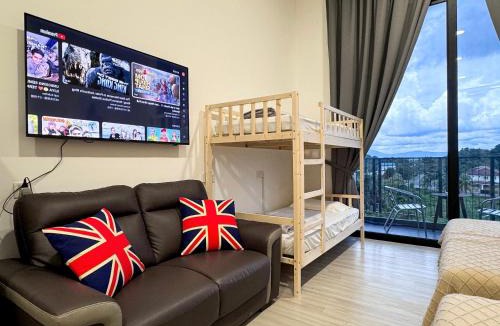 Taman Charming Apartment | The Podium-Studio-Free 1 Parking-6 Pax-D363A