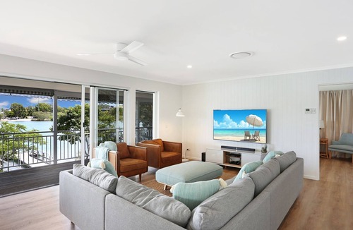 Noosa North Shore House | The Shore House - Waterfront Beach House Situated on Noosa North Shore