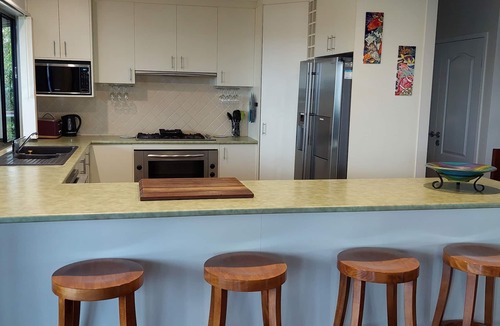 Brisbane Waterfront House | TOP OF THE BAY TANGALOOMA with 180 degree VIEW OF MORETON BAY