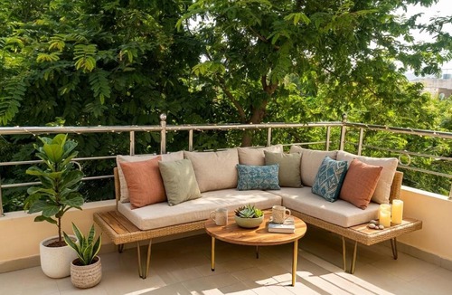 Air Force Area Apartment | Tranquil Peace Haven, Private Terrace, AirForce
