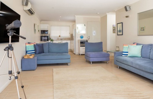 Denhams Beach Apartment | Unbeatable ocean views from beautiful private apartment on Denhams Beach.