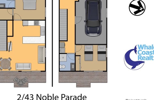 Dalmeny Apartment | Unit 2, 43 Noble Parade, Dalmeny