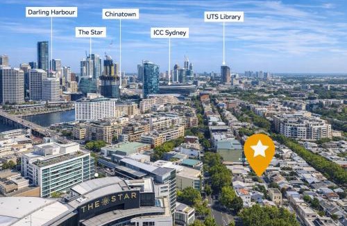 Pyrmont Apartment | Walking Score 95 - Self Check In - 100Mbps - AC - Smart TV - Kitchenette