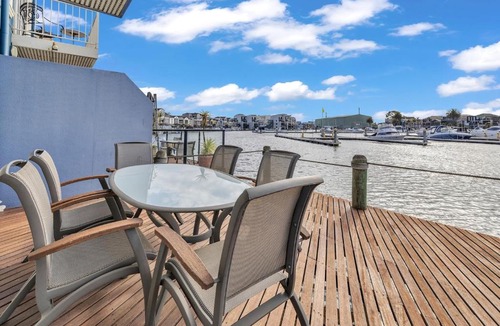 Patterson Lakes House | Waterfront Haven with Deck, Marina Views & Parking