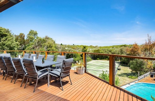 Rye House | Willowdene | Coastal Entertainer with Pool Spa and Tennis Court