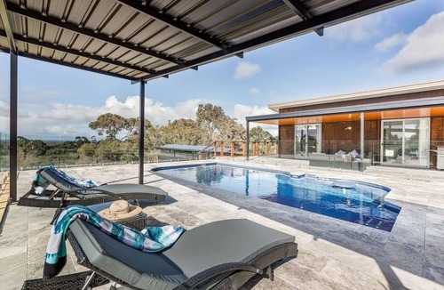 Yallingup Siding House | Woodbridge Vista - Heated Pool with Views of the Bay.