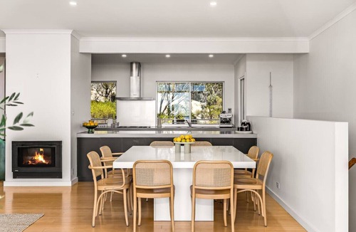 Myponga Beach House | Yaringa ~ Ocean views. Sleeps 12. Sauna. Firepit