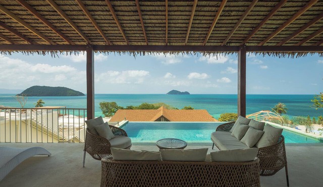 5BR SeaView Haven–Steps to Sand - Lonely Beach Luxury Villas in Ko Pha-ngan
