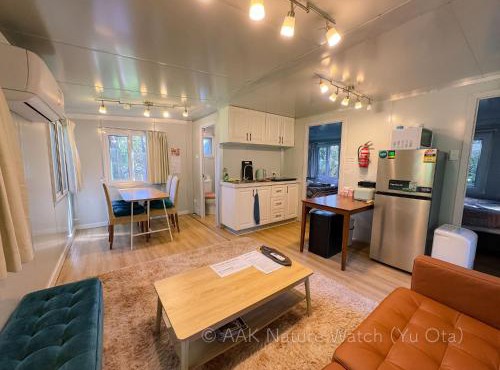 AAK cabin - standalone riverfront cabin