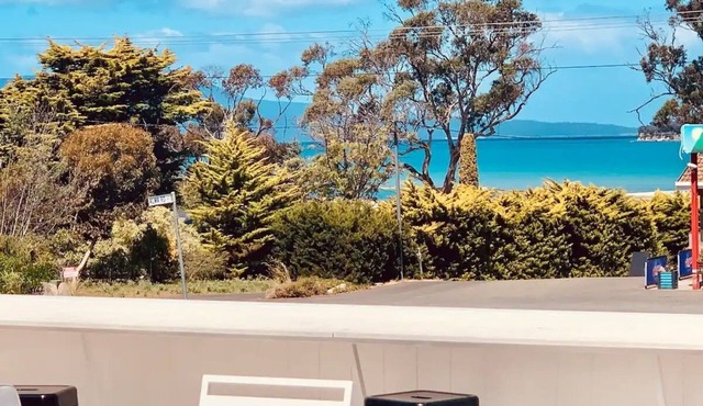 Adorable Studio next to cafe, walk to beach!