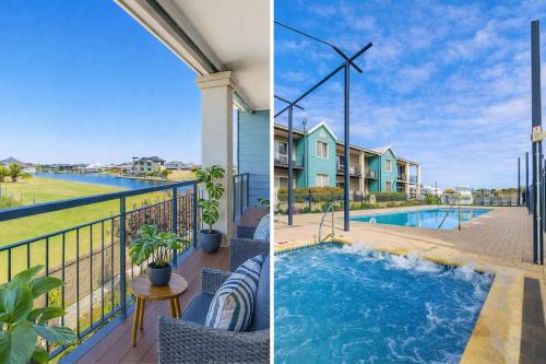 Apollo Stayz Luxury Apartment 66,- Pool -Spa - Walk to Town