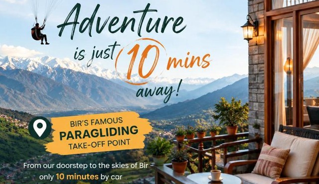 Aurelia Ridge home stay in Bīr