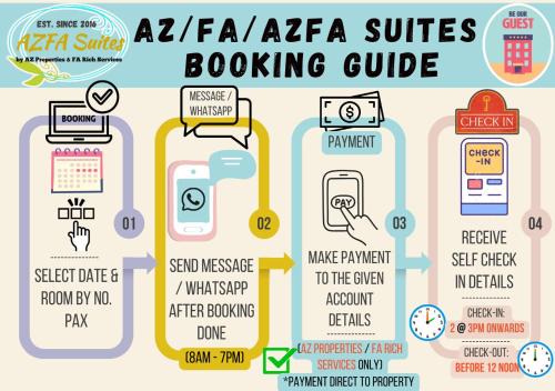 AZFA Suites at De Centrum Putrajaya Bangi FREE wifi