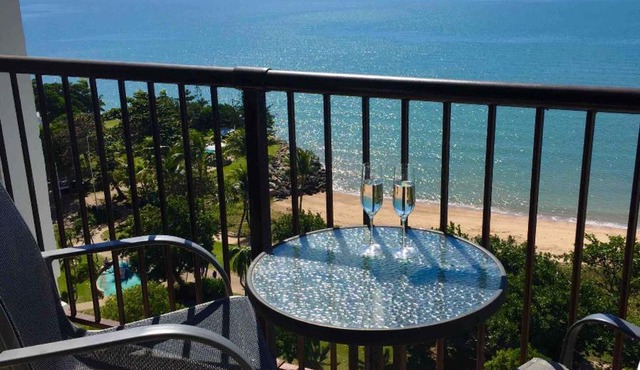 Beachfront Balcony